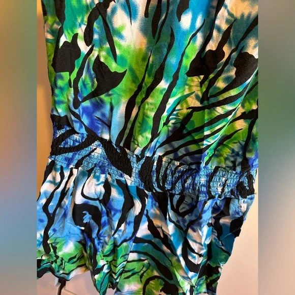 Body Central Multi Color Summer Romper - Picture 3 of 3